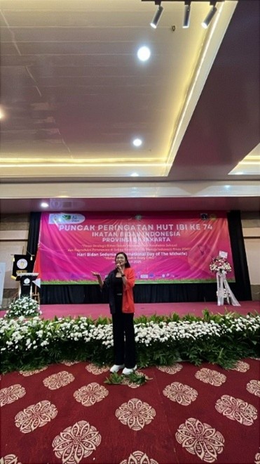 Perpartisipasi dalam Seminar IBI Jakarta 2025